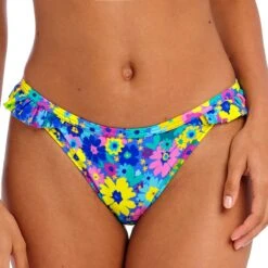 Bas De Bikini Imprimé Floral Et Volants Garden Disco Multi