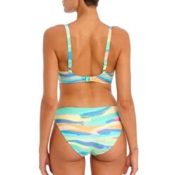 Bas De Bikini Imprimé Pastel Summer Reef Aqua -Luxe Sable Boutique bas de bikini imprime pastel summer reef aqua 3
