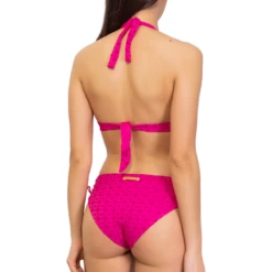 Bas De Maillot Brésilien Broderie Anglaise Sangallo Fuchsia -Luxe Sable Boutique bas de maillot bresilien broderie anglaise sangallo fuchsia 2