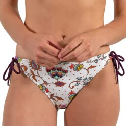Bas De Maillot De Bain à Nouettes Cool Blanc