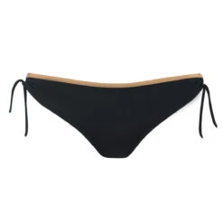 Bas De Maillot De Bain Brésilien à Nouettes Réglables Venezia Noir -Luxe Sable Boutique bas de maillot de bain bresilien a nouettes reglables venezia noir 3