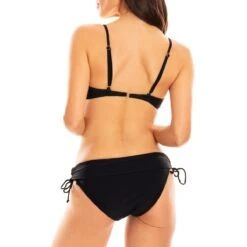 Bas De Maillot De Bain Ceinture Ajustable Noir Flora 9 Bas De Maillot De Bain Ceinture Ajustable Noir Flora -Luxe Sable Boutique bas de maillot de bain ceinture ajustable noir flora 3