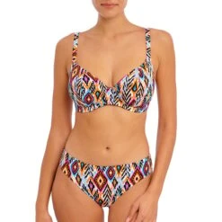 Bas De Maillot De Bain Imprimé Ethnique Viva La Fiesta Multi -Luxe Sable Boutique bas de maillot de bain imprime ethnique viva la fiesta multi 2