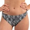 Bas De Maillot De Bain Snake Gris -Luxe Sable Boutique bas de maillot de bain snake gris