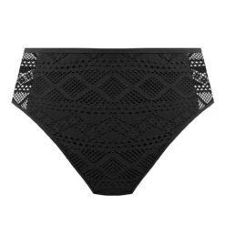 Bas De Maillot De Bain Taille Haute Sundance Noir -Luxe Sable Boutique bas de maillot de bain taille haute sundance noir 6