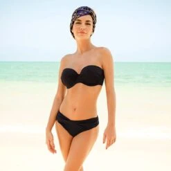 Bas De Maillot De Bain Twisté Liz Island Hopping Noir -Luxe Sable Boutique bas de maillot de bain twiste island hopping noir 4