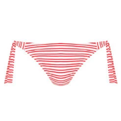Bas De Maillot Rayé à Nouettes New Shores Chilli -Luxe Sable Boutique bas de maillot raye a nouettes new shores chilli 4