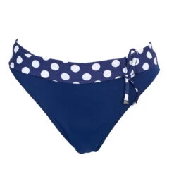 Culotte De Bain à Pois Avec Ceinture à Revers Pistil Marine 9 Culotte De Bain à Pois Avec Ceinture à Revers Pistil Marine -Luxe Sable Boutique culotte de bain a pois avec ceinture a revers pistil marine 3