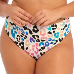 Culotte De Bain Couvrante Imprimé Léopard Coloré Party Bay Multi