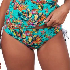 Culotte De Bain échancrure Réglable Monoï