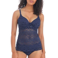 Culotte De Bain Façon Crochet Sundance Denim -Luxe Sable Boutique culotte de bain facon crochet sundance denim 2