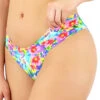 Culotte De Bain Imprimé Floral Maddalena -Luxe Sable Boutique culotte de bain imprime floral maddalena