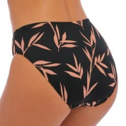 Culotte De Bain Luna Bay Lacquered Black -Luxe Sable Boutique culotte de bain luna bay lacquered black 1