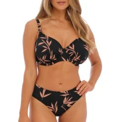 Culotte De Bain Luna Bay Lacquered Black -Luxe Sable Boutique culotte de bain luna bay lacquered black 2