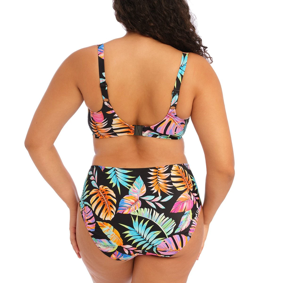 Culotte De Bain Mi-haute Tropical Falls Noir 5 Culotte De Bain Mi-haute Tropical Falls Noir – Image 3