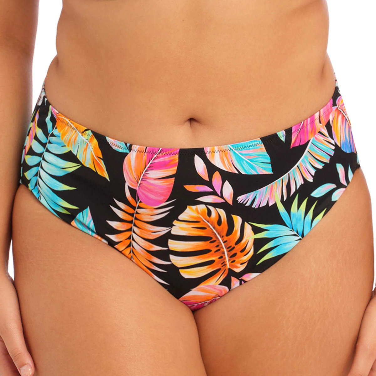 Culotte De Bain Mi-haute Tropical Falls Noir 3 Culotte De Bain Mi-haute Tropical Falls Noir