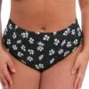 Culotte De Bain Plain Sailing Black Daisy -Luxe Sable Boutique culotte de bain plain sailing black daisy