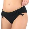 Culotte De Bain Réglable Venezia Noir -Luxe Sable Boutique culotte de bain reglable venezia noir