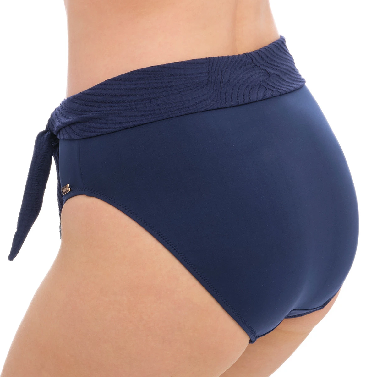 Culotte De Bain Taille Haute Avec Ceinture Ajustable Ottawa Ink 4 Culotte De Bain Taille Haute Avec Ceinture Ajustable Ottawa Ink – Image 2