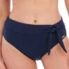 Culotte De Bain Taille Haute Avec Ceinture Ajustable Ottawa Ink
