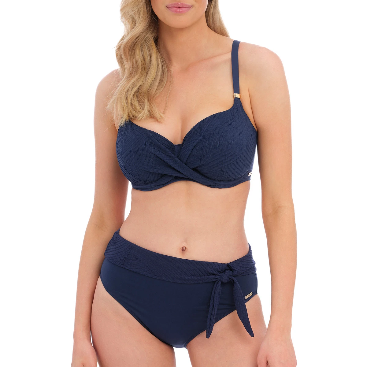 Culotte De Bain Taille Haute Avec Ceinture Ajustable Ottawa Ink 5 Culotte De Bain Taille Haute Avec Ceinture Ajustable Ottawa Ink – Image 3