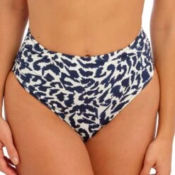 Culotte De Bain Taille Haute Hope Bay French Navy