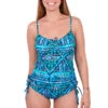 Ensemble Maillot Tankini 2 Pièces Saphir -Luxe Sable Boutique ensemble maillot tankini 2 pieces saphir