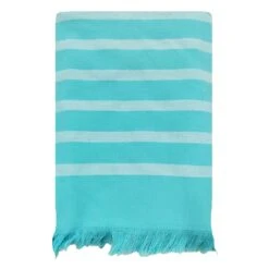 Fouta Doublée éponge 150x180cm Alanya XL Turquoise