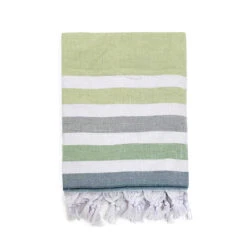 Fouta Doublée éponge 340 Gr 90x160cm Zuma Jade
