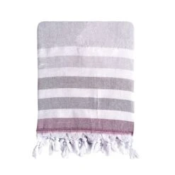Fouta Doublée éponge 340 Gr 90x160cm Zuma Mastic