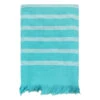 Fouta Doublée éponge 90x160cm Alanya Turquoise