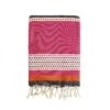 Fouta Traditionnelle En Coton 1x2m Motif Pointillés Banado Orange -Luxe Sable Boutique fouta traditionnelle en coton 100 x 200 cm motif pointilles orange