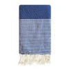 Fouta Traditionnelle En Coton 1x2m En Nid D'abeille Mikanda Royal 1 Fouta Traditionnelle En Coton 1x2m En Nid D'abeille Mikanda Royal -Luxe Sable Boutique fouta traditionnelle en coton 1x2m en nid d abeille mikanda royal