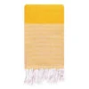 Fouta Traditionnelle En Coton 1x2m En Nid D'abeille Mikanda Tournesol -Luxe Sable Boutique fouta traditionnelle en coton 1x2m en nid d abeille mikanda tournesol