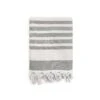 Fouta XL à Rayures Bicolore En Coton Doublée éponge 140x180cm Latigo Desert -Luxe Sable Boutique fouta xl a rayures bicolore en coton doublee eponge 140 x 180 cm desert