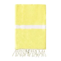 Fouta XL Traditionnelle En Coton 2x2m En Nid D'abeille Melissa Poussin