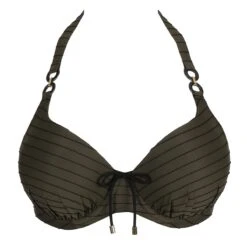 Haut De Bikini Bonnets Moulés Sherry Kaki -Luxe Sable Boutique haut de bikini bonnets moules sherry kaki 5