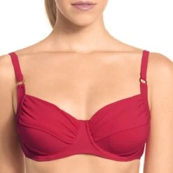 Haut De Maillot Balconnet Ă Armatures Island Hopping Rouge