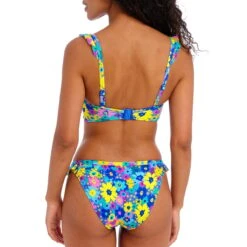 Haut De Maillot Bandeau Imprimé Floral Garden Disco Multi -Luxe Sable Boutique haut de maillot bandeau imprime floral garden disco multi 3