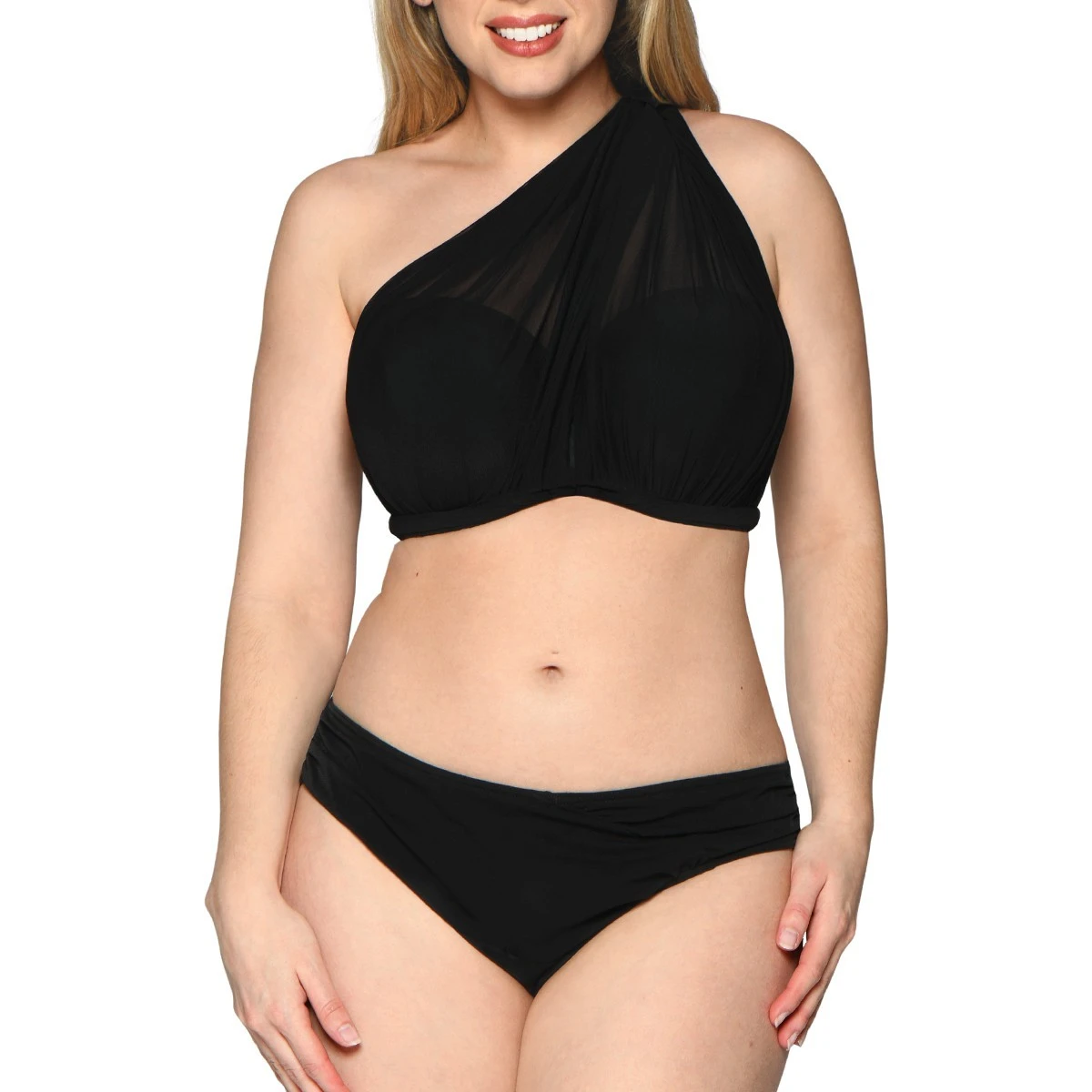 Haut De Maillot Bandeau Multi-positions Wrapsody Noir 5 Haut De Maillot Bandeau Multi-positions Wrapsody Noir – Image 3