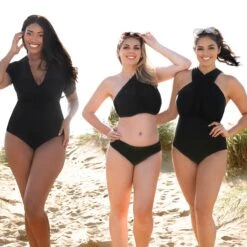 Haut De Maillot Bandeau Multi-positions Wrapsody Noir 13 Haut De Maillot Bandeau Multi-positions Wrapsody Noir -Luxe Sable Boutique haut de maillot bandeau multi positions wrapsody noir 4