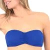 Haut De Maillot Bandeau Nid D'abeille Bellagio Bleu -Luxe Sable Boutique haut de maillot bandeau nid d abeille bellagio bleu