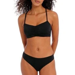 Haut De Maillot Brassière à Armatures Jewel Cove Plain Black -Luxe Sable Boutique haut de maillot brassiere a armatures jewel cove plain black 3