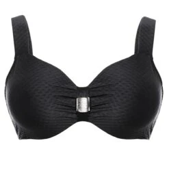 Haut De Maillot De Bain à Armatures St. Tropez Noir -Luxe Sable Boutique haut de maillot de bain a armatures st tropez noir 2