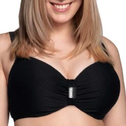 Haut De Maillot De Bain à Armatures St. Tropez Noir