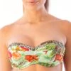Haut De Maillot De Bain Bandeau Motif Jungle Et Animal Alba -Luxe Sable Boutique haut de maillot de bain bandeau motif jungle et animal alba