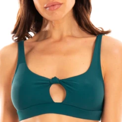 Haut De Maillot De Bain Brassière Sans Armatures Vert Chiara