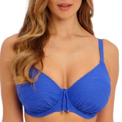 Haut De Maillot De Bain Emboitant Beach Waves Ultramarine