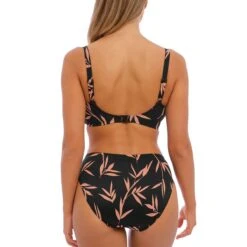 Haut De Maillot De Bain Emboitant Luna Bay Lacquered Black -Luxe Sable Boutique haut de maillot de bain emboitant luna bay lacquered black 2