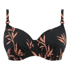 Haut De Maillot De Bain Emboitant Luna Bay Lacquered Black -Luxe Sable Boutique haut de maillot de bain emboitant luna bay lacquered black 3